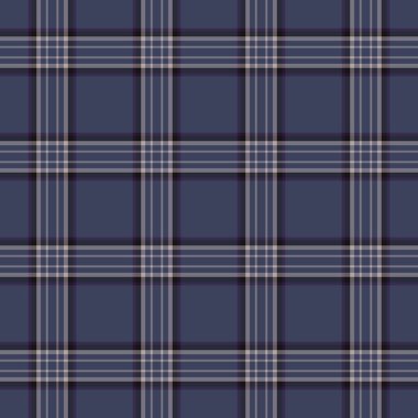 Tartan dokuma kontrolü, pürüzsüz tekstil kumaşı. Pastel ve mavi renk paletinde okul ekoseli vektör arkaplan deseni.