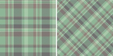 Şık yeşil ve gri ekose desenler. Tekstil tasarımı, giysi, web sitesi geçmişi ya da el işi projeleri için mükemmel. Çok yönlü ve modern, bu pürüzsüz dokular sofistike bir estetik sunar.