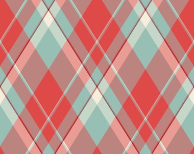 Dilsiz mercan, deniz mavisi ve bej renklerinde çapraz ekoseli desenler. İnternet sitesi geçmişi, tekstil tasarımları ya da moda ile ilgili projeler için mükemmel. Modern, sofistike bir estetik sunar..