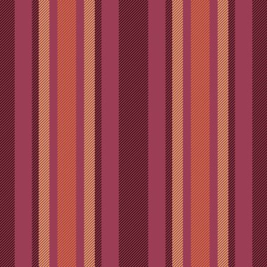 Striped pattern design featuring vertical lines in warm autumnal tones.  Perfect for textile prints, website backgrounds, or packaging. clipart