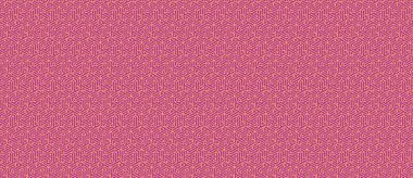 Çarpıcı geometrik desen zengin bir morumsu arka planda altın çizgilerin büyüleyici etkileşimini içeriyor..