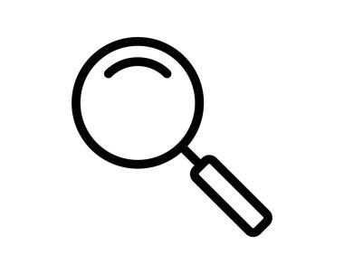 Kalın siyah çizgili büyüteç simgesi. İnternet siteleri, uygulamalar ya da sunumlar için mükemmel. Temiz, modern bir arama ya da keşif elemanı gerekiyor. Çok yönlü ve çeşitli tasarım biçimlerine kolayca adapte edilebilir..