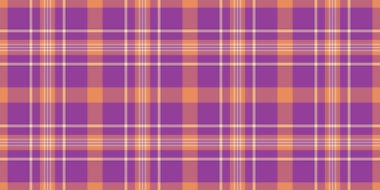 Canlı mor ve turuncu ekose desenli. Tekstil tasarımı, moda, web geçmişi ve hatıra defteri için mükemmel. Çeşitli yaratıcı projeler için şık ve çok yönlü bir doku.