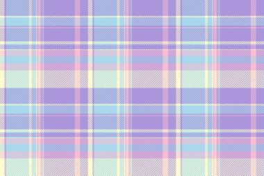 Yumuşak mor, pembe ve mavi renkli pastel ekoseli desenler. Tekstil tasarımları, hatıra defteri, web sitesi geçmişi ve daha fazlası için mükemmel..
