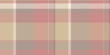 Karalama tekstil kumaş kumaş tartan, ekoseli çek geçmişi yok. Desen ekose vektör dokusunu ışık ve kırmızı renk paletinde tazele.