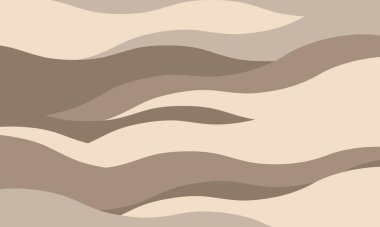 Dalgalı, dalgalı, dalgalı çizgileri olan, modaya uygun renk paletinde dalgalı kıvrımları olan minimalist soyut bir arka plan. Bu dokulu, grafik tasarım, minimalizmi dinamik hareketle birleştirir, posterler, baskılar ve modern dekorlar için mükemmeldir. Bu yatay.