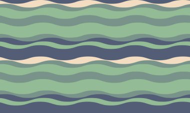 Sakinleştirici yeşillikler ve maviler içinde sakin ve soyut dalga deseni. Özgeçmiş, web sitesi tasarımı ya da tekstil baskıları için mükemmel. Minimalist bir havası olan temiz, modern bir estetik. Çok yönlü ve görsel olarak çekici..