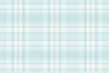 Fransız kusursuz arka plan kumaşı, sonbahar vektör tartan tekstili. Daire desen desenini açık ve beyaz renk paletinde kontrol et.