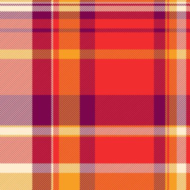 Sıcak portakallar, kırmızılar ve morlar içinde canlı sonbahar ekoseli desenler. Tekstil tasarımları, sahte temalı projeler ya da tasarımlarınıza biraz kırsal şıklık katmak için mükemmel..