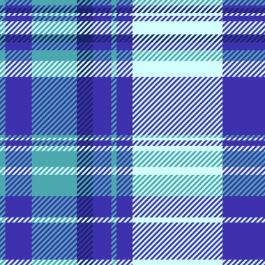 Av köpekleri, ekose kumaş desenleri, okul dokusu kusursuz vektör. Çivit rengi ve açık renk paletinde tekstil tartanı kontrol et.