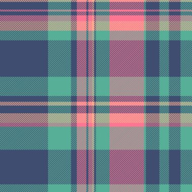 Bufalo kumaş arka planı, hücre dokusu kontrolü. Doğulu tekstil ekoseli mavi ve gök mavisi renk paletinde dikişsiz vektör.