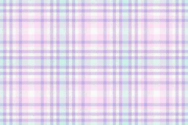 Nyc tekstil dokusu vektörü, kareli kumaş çeki. Açık ve beyaz renk paletinde parçalı kumaş arkaplan deseni.