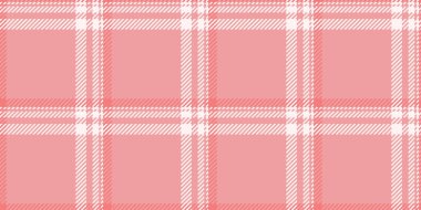 İlham perisi olmayan kumaş taşıyıcı, ekose kumaş tekstili at. Kırmızı ve deniz kabuğu renk paletinde tartan arkaplan deseni ayrıntılı kontrol et.