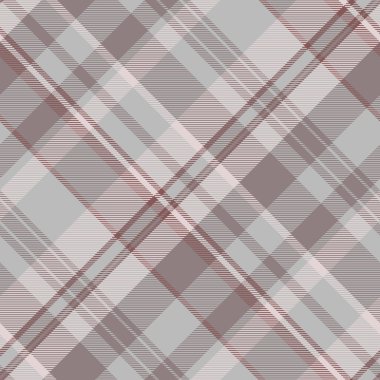 Zarif nötr ekose desen. Yumuşak griler, pembeler ve kahverengiler moda, ev dekorasyonu veya web sitesi geçmişi için ideal sofistike ve çok yönlü bir tasarım yaratırlar..