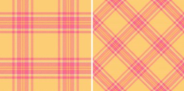 Canlı sarı ve pembe ekose desenler, tekstil tasarımı, moda veya web sitesi geçmişi için mükemmel. İki farklı tarz, neşeli ve modern estetik gerektiren projeler için çok yönlü seçenekler sunar..