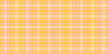 2025, tartan dokusunu kontrol et. Düzenlenebilir kumaş deseni. Kehribar ve pembe renk paletinde arkaplan vektör dokusu tekrarlanıyor.