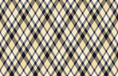 Sessiz bej, gri ve lacivert desenli zarif çapraz ekoseli desen. Tekstil tasarımı, web sitesi geçmişi ya da ambalaj için mükemmel. Kusursuz tekrarlama çok yönlü tasarım seçenekleri yaratır.
