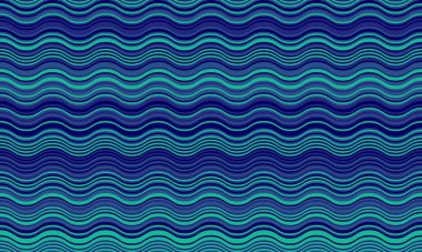 Deniz mavisi ve lacivert gölgelerde kusursuz dalgalı çizgiler. Tekstil baskıları, web sitesi geçmişi ya da sakinleştirici, akıcı estetik gereken her tasarım için mükemmel..