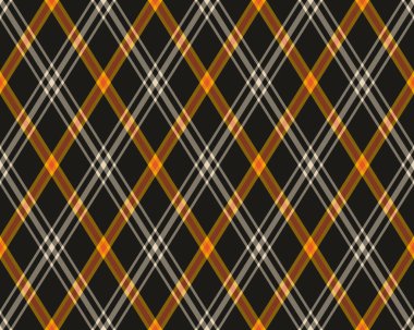 Argyle geometrik eşkenar dörtgenin kusursuz deseni. Harlequin duvar kağıdı tasarımını kontrol et. Web geçmişi için klasik elmas şekilli tekstil malzemesi, baskı kumaşı, kazak, ambalaj kağıdı, hediye kartı, davetiye.