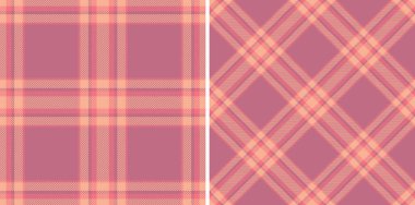 Kumaş ekose vektör desenli, çeksiz tekstil dokusu tartanı. Pastel renklerde. Flanel gömlek giyme fikri.