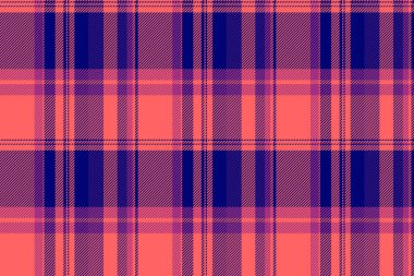 Canlı mercan ve ekose desenli. Moda, web tasarımı veya baskı projeleri için kusursuz tekstil dokusu. Şık ve çok yönlü, bu yinelenen tasarım klasik tarzda modern bir bakış açısı sunuyor.