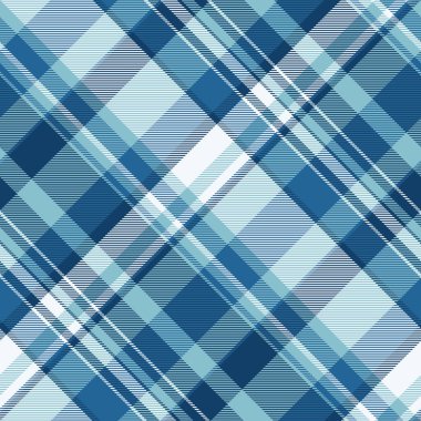 Çapraz ekoseli desenleri havalı mavi tonlarda stil edin. Tekstil tasarımı, web sitesi geçmişi ya da moda çizimleri için mükemmel. Temiz, modern estetik ve çok yönlü renk paleti..