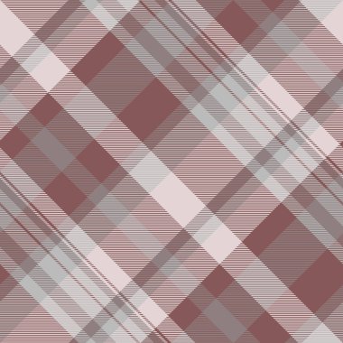 Sönük pembe, gri ve kahverengi tonlarda zarif çapraz ekoseli desen. Tekstil tasarımı, giysi, ambalaj veya web sitesi geçmişi için mükemmel.
