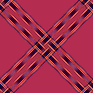 Çeşitli tekstil kontrol örnekleri, 2025 kusursuz arka plan vektörü. Eps tartan desenli kumaş kırmızı ve koyu renk paleti.