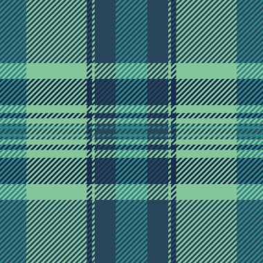 Eskimiş kumaş pürüzsüz, uluslararası vektör tartan desenli. Cyan ve yeşil renk paletinde ekose tekstil kalite kontrolü.
