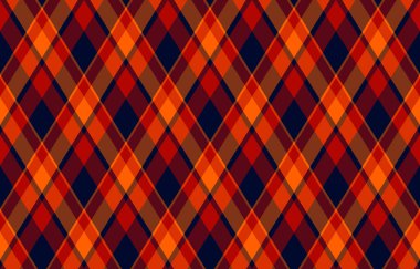 Sıcak sonbahar tonlarında canlı çapraz ekoseli desen. Düşmüş tasarımlar, tekstil ya da web sitesi geçmişi için mükemmel. Kusursuz tekrar dokusu sonsuz tasarım olanakları sunar.