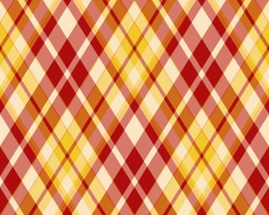 Argyle geometrik eşkenar dörtgenin kusursuz deseni. Harlequin duvar kağıdı tasarımını kontrol et. Web geçmişi için klasik elmas şekilli tekstil malzemesi, baskı kumaşı, kazak, ambalaj kağıdı, hediye kartı, davetiye.