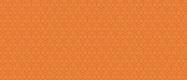 Yanmış turuncuyla soyut geometrik altıgen deseni. Web sitesi geçmişi, tekstil tasarımları ya da ince ama sofistike bir dokuya ihtiyaç duyan her proje için mükemmel..