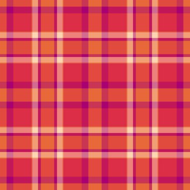 Canlı turuncu ve pembe ekose desenli. Tekstil tasarımları, web sitesi geçmişi ya da sonbahar temalı projeler için mükemmel. Kusursuz tekrarlama dokusu çeşitli uygulamalar için çok yönlülük sunar.