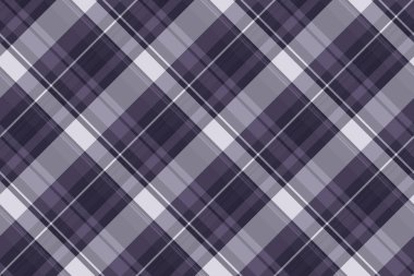 Gri ve mor tonlarında zarif çapraz ekoseli desen. Tekstil tasarımı, web sitesi geçmişi ya da moda projeleri için mükemmel. Temiz, modern estetik.