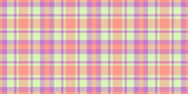 Pastel ekose desenli, arka plan, tekstil ya da moda tasarımları için mükemmel. Yumuşak şeftali, lavanta ve limon yeşili renkler narin, ilkbahar estetiği oluşturur..