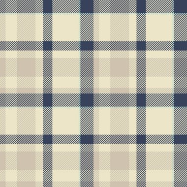 Kusursuz kadın vektör tartan, ekoseli kumaş. Açık ve mavi renk paletinde klas arkaplan desenli tekstil.