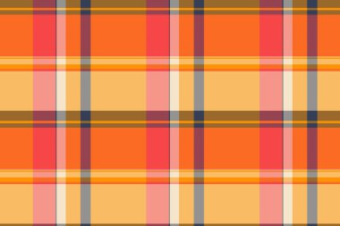 Canlı turuncu ve bej desenli. Tekstil tasarımı, web sitesi geçmişi veya moda projeleri için mükemmel.