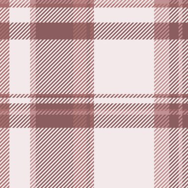 Ekim kumaşı tartan vektörü, ceket özgeçmiş kontrolü. Kırmızı ve beyaz renk paletinde Daisy 'nin kusursuz desenli tekstili.