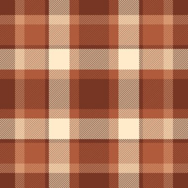 Sonbahar ekose desenli, koyu kahverengi ve krem rengi. Sonbahar modası, ev dekorasyonu ya da tekstil tasarım projeleri için mükemmel. Samimi ve şık bir his yaratır..