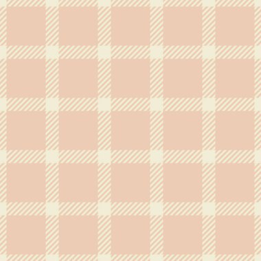 Zarif allık pembe ve krem rengi ekose desenli. Tekstil tasarımı, web sitesi geçmişi, kırtasiye ve yapıştırma kitabı için mükemmel..