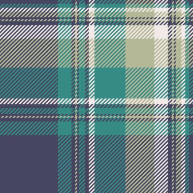 Şık bir deniz mavisi, bej rengi ve beyaz ekose desenli. Tekstil tasarımı, moda, ev dekorasyonu ve web sitesi geçmişi için mükemmel. Kusursuz tekrar dokusu çok yönlü tasarım seçenekleri sunar.