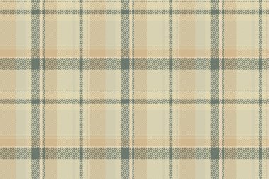 Zarif bej ve yeşil ekose desenli. Tekstil tasarımı, giyim, ev dekorasyonu ya da web sitesi geçmişi için kusursuz doku ideal. İnce, sofistike stil sıcaklık ve görsel ilgi ekler..