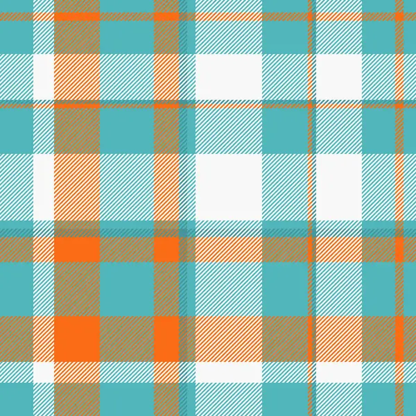 Daisy dikişsiz kumaş, geometrik tekstil dokusunu kontrol ediyor. Tartan desenli ekoseyi cyan ve beyaz renk paletinde parçala.