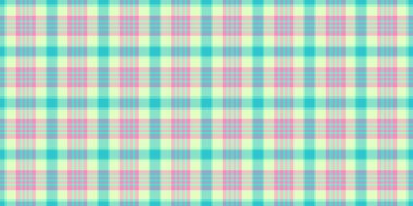 Pastel ekose desenli. Yumuşak, pürüzsüz doku özgeçmiş, kumaş, web sitesi tasarımı ve el işi projeleri için idealdir. Tatlı ve büyüleyici tasarım açık mavi, pembe ve sarı renklerde..