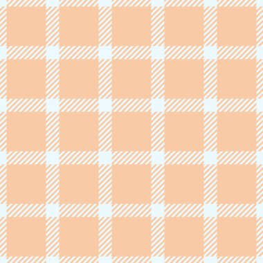 Büyüleyici bir şeftali ve beyaz gingham deseni, tekstil tasarımı, hatıra defteri ya da web sitesi geçmişi için mükemmel..