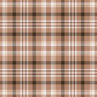 Kahverengi, bej ve beyaz renkli zarif, nötr ekose desenli. Tekstil tasarımı, moda, web sitesi geçmişi ya da sonbahar temalı projeler için mükemmel. Çok yönlülük için kusursuz yineleme.