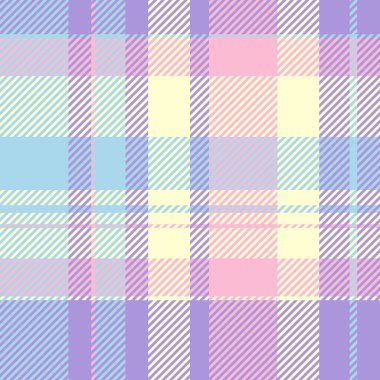 Kesik desenli kumaş taşıyıcısı, saf ekose kumaş. Çivit mavisi ve limon şifon renk paletinde Latince arkaplan dokusunu kontrol et.