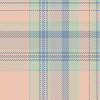 Nyc vektör tartan kontrolü, kalıtım dokusu tekstil deseni. Pastel ve açık renk paletinde pürüzsüz arka plan ekose kumaşı.