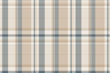 Sıcak vektör arkaplan dokusu, peçe kumaş kontrolü tekstil. Tattersall tartan ekose desenli pastel ve açık renk paletinde.