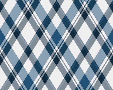 Argyle geometrik eşkenar dörtgenin kusursuz deseni. Harlequin duvar kağıdı tasarımını kontrol et. Web geçmişi için klasik elmas şekilli tekstil malzemesi, baskı kumaşı, kazak, ambalaj kağıdı, hediye kartı, davetiye.